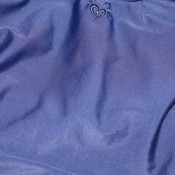 Blue 1 Pcs Justice Swimsuit Size 8 - Picture 8 of 9